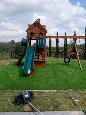 Before & After Playground Turf Installation in Cumberland, GA (2)
